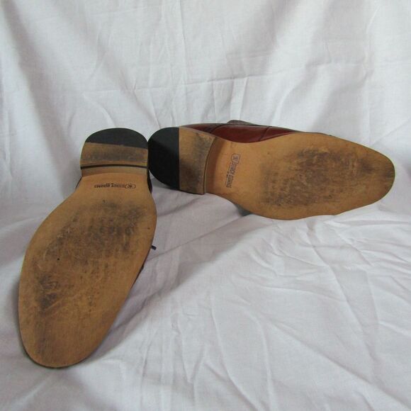 Stacy Adams Dickinson Leather Cap Toe Oxfords Mens US 10 - Picture 9 of 10